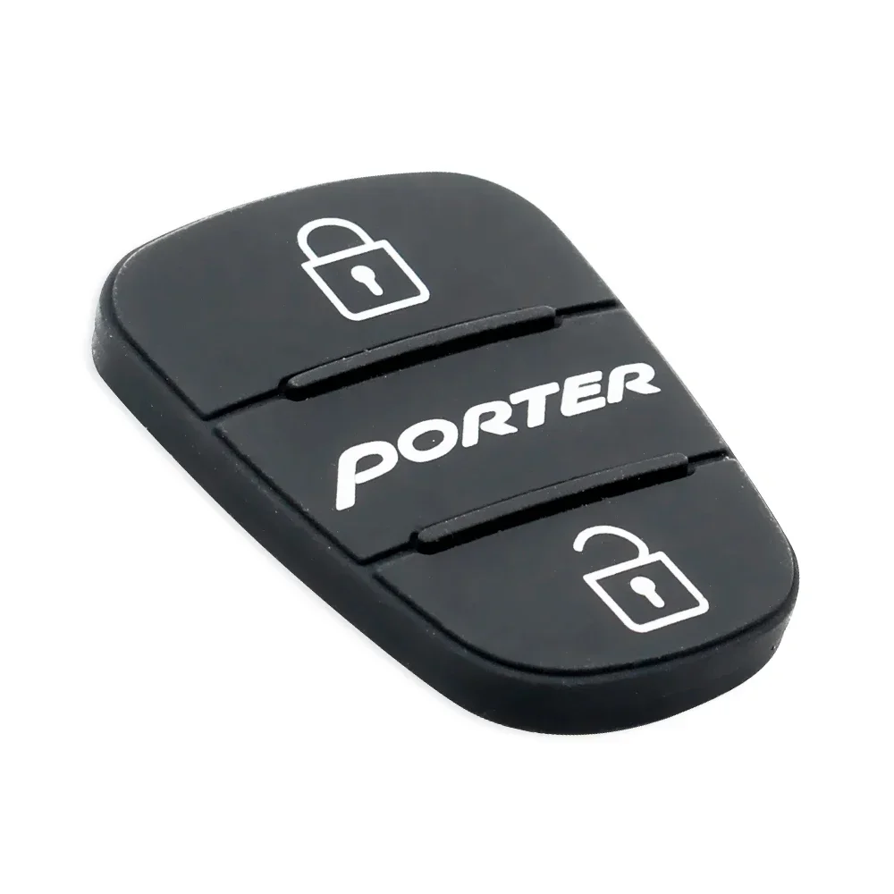 KEYYOU 3 Buttons Rubber Pad For Hyundai l10 l20 l30 Picanto Solaris RIO Sportage Elantra Kia Verna Picanto K2 K5 Cerato