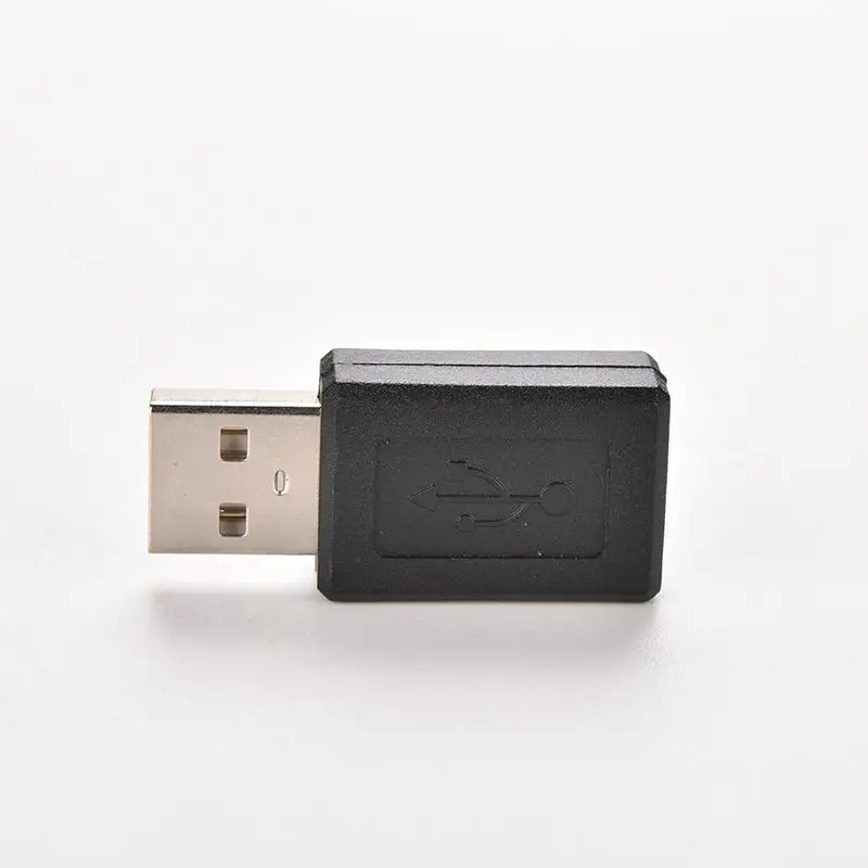 New Black Firm USB 2.0 A Male to Micro USB B Female M/F USB Adapter 5 Pin Micro USB Plug Converter Connector