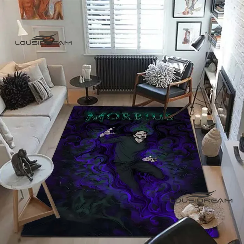 Vampire Morbius Carpet and rug fashion horror movie square Carpet Living Room Bedroom Large Area Soft Carpet Kid Room rug