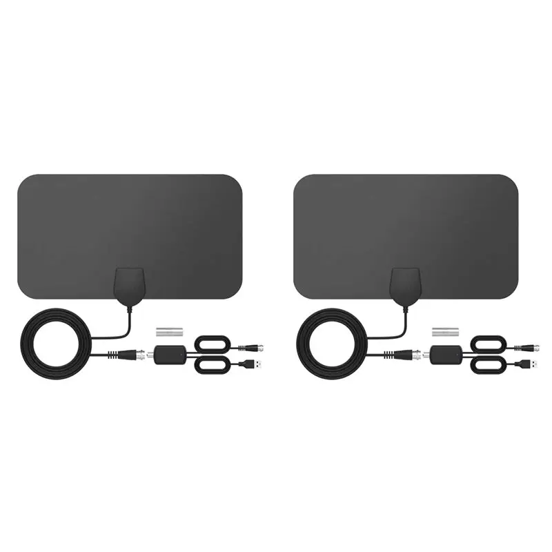 

Y43A-2X HDTV-антенна, внутренняя цифровая усиленная телевизионная антенна с сильным сигналом, ТВ-прием Full HD, диапазон 80 миль