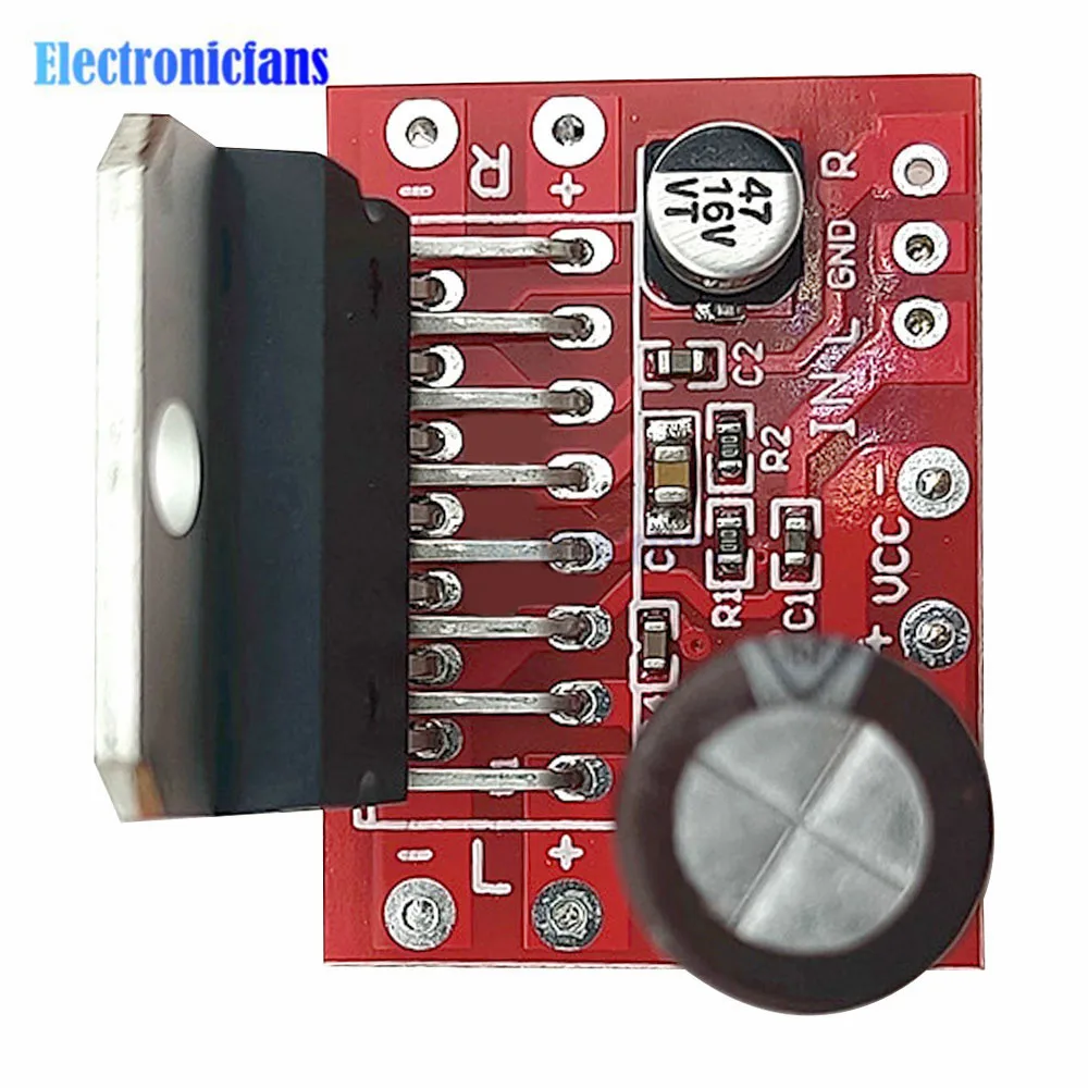 DC 9V-15V 38w Output Pre-Amplification Adjustable CD7379 Power Amplifier Board Preamplifier Module