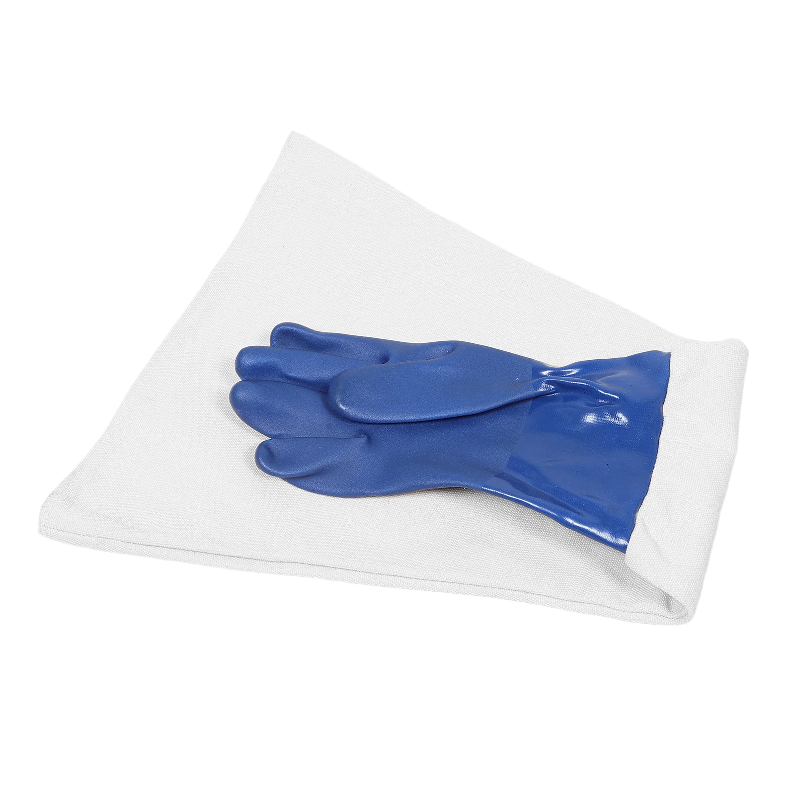 Industrial Heavy Duty Sandblasting Gloves Thickened Abrasion Resistant Protective Rubber Work Gloves Sand Removal Cleaning