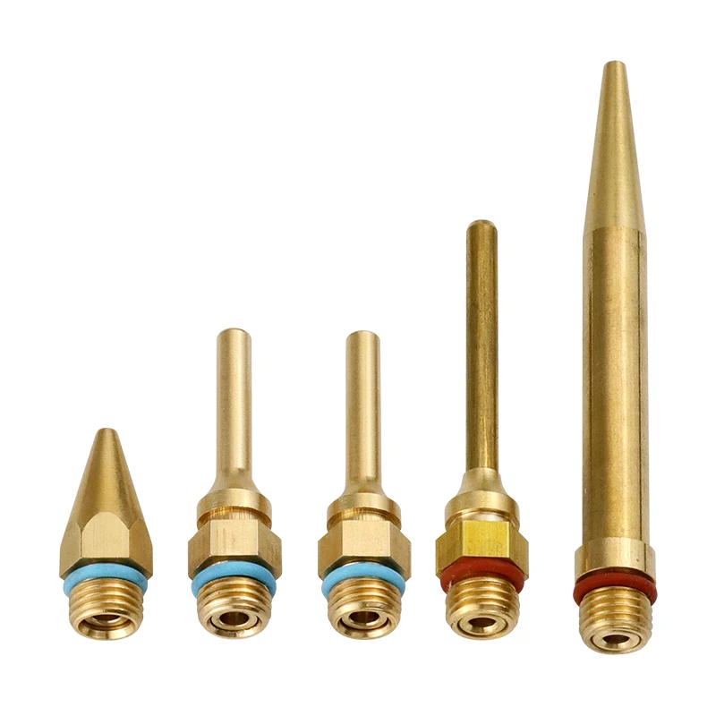 34x2,0mm 50x2,0mm 50x3,0mm 70x2,0mm boquillas de pistola de pegamento de fusión en caliente boquillas de pistola de pegamento caliente herramienta adhesiva boca Universal