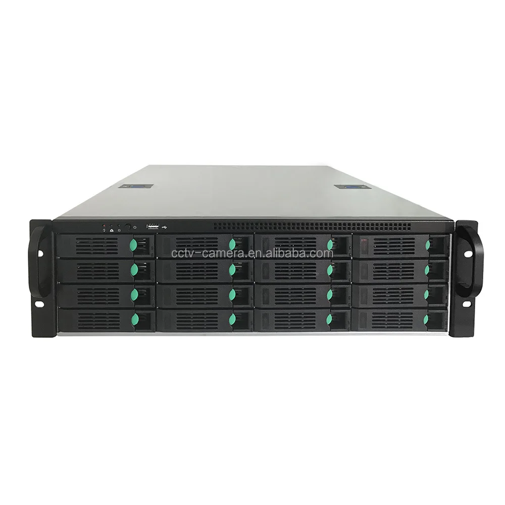 Server Project NVR Large Storage 16 SATA HDD 64 CH 4K NVR 64 Channel NVR