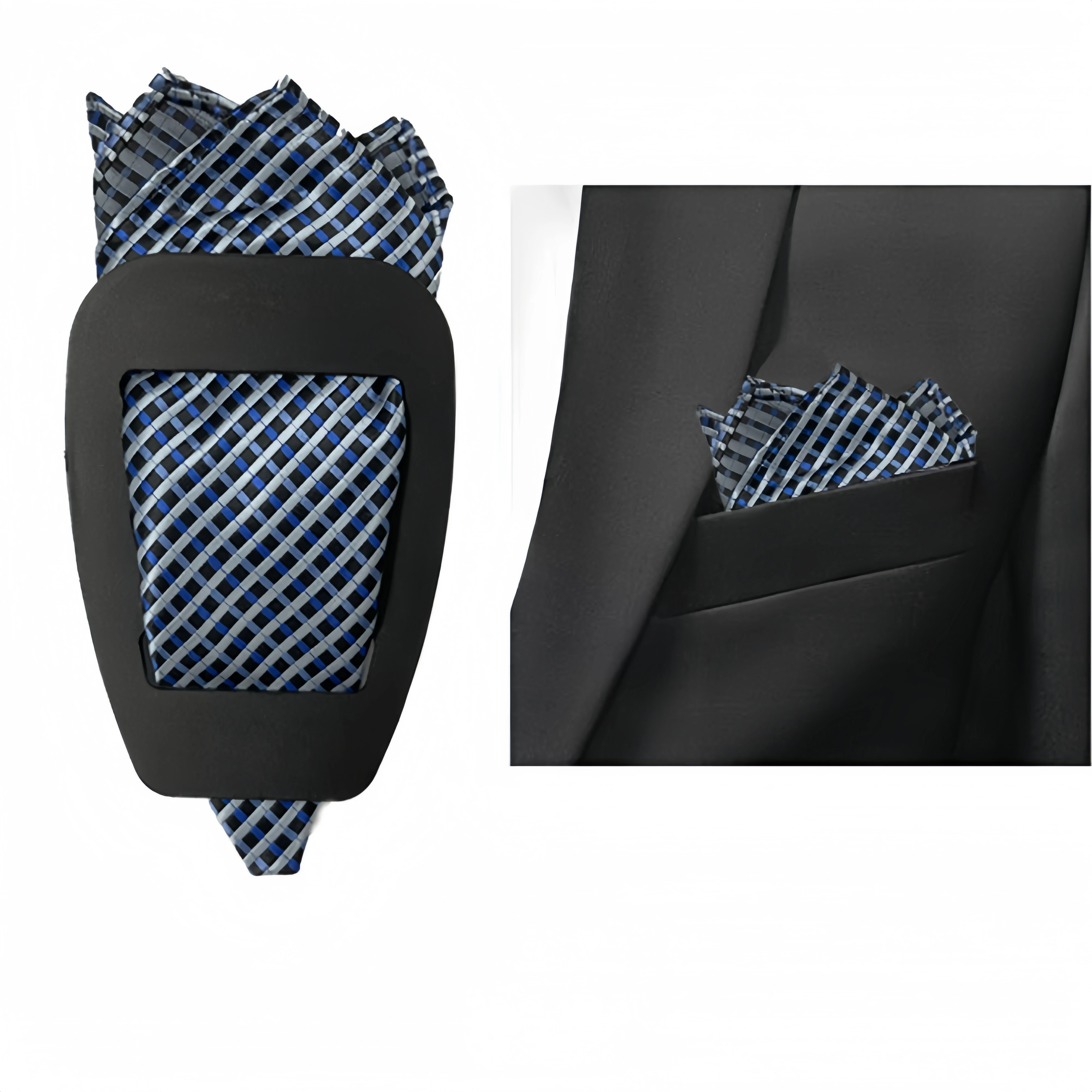 Pocket Squares Holder Handkerchief Keeper Organizer Man Prefolded Handkerchiefs For Men Gentlemen Suit Wearing Accessory