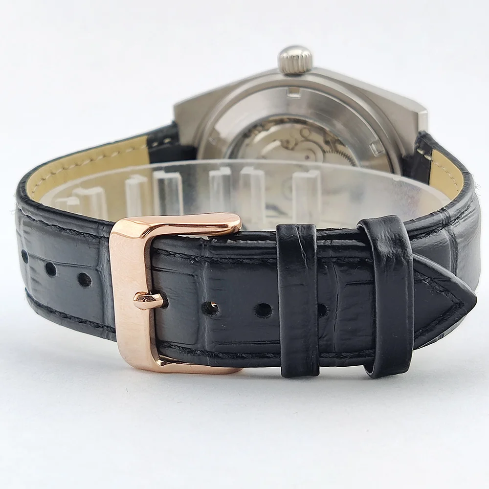 ساعة OUMASHI NH Series 35 Player 39.6mm حافظة من الفولاذ المقاوم للصدأ مع ساعة رجالية NH Series 35 حركة زجاج الياقوت ساعة رجالي