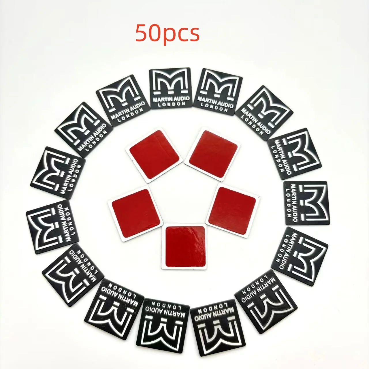 

5/10/50pcs 25/40/50mm 3D Metal Fit For MARTIN AUDIO LONDON Car Speakers Badge Logo Car Styling Decoration Accessories Stickers