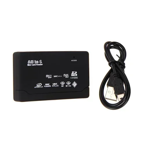 USB 2.0 Card Adapter Memory Card Reader TF CF XD MS MMC Memory Card Reader Supports Casement 98 98SE ME