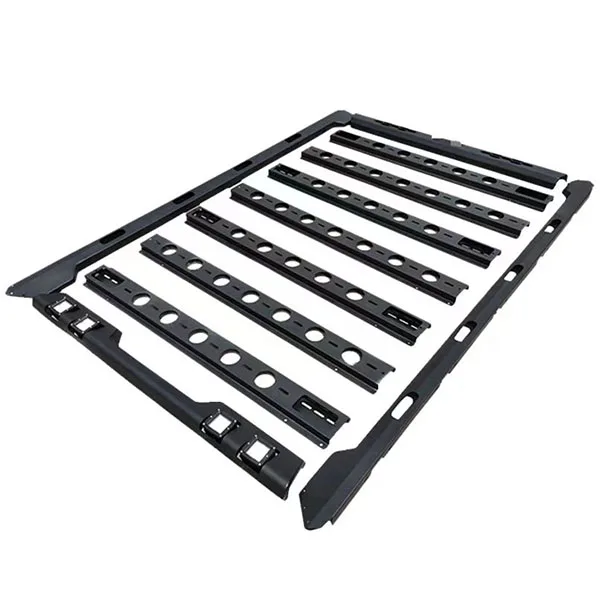 

Dream Garage Steel Roof Mount Luggage Rack For Hilux 2018 Aluminium 4x4 Accessories Without Light For Pickup Truck