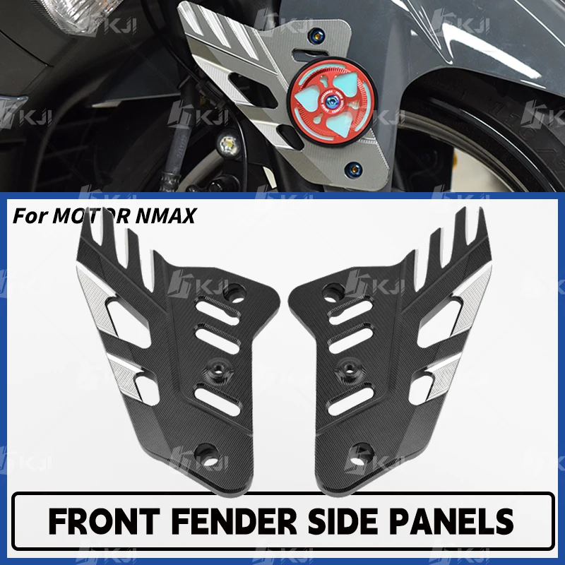 For Yamaha NMAX 160/155/125/TURBO/NEO Front Fender Spotlight Bracket Cover Plate Trim Accessories Parts