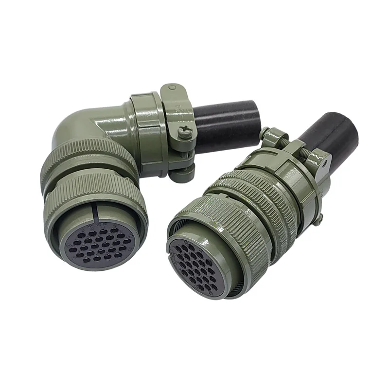 24-7 24-28 Military Specification Connector MIL STD 5015 MIL-C Circular Connectors MS3102 Socket MS3106 MS3108 Plug image 4