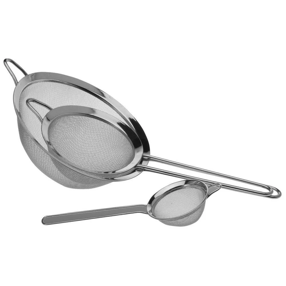 8 / 14 / 20 Cm Staal Keukengaas 3 Stuks Meel Dursif