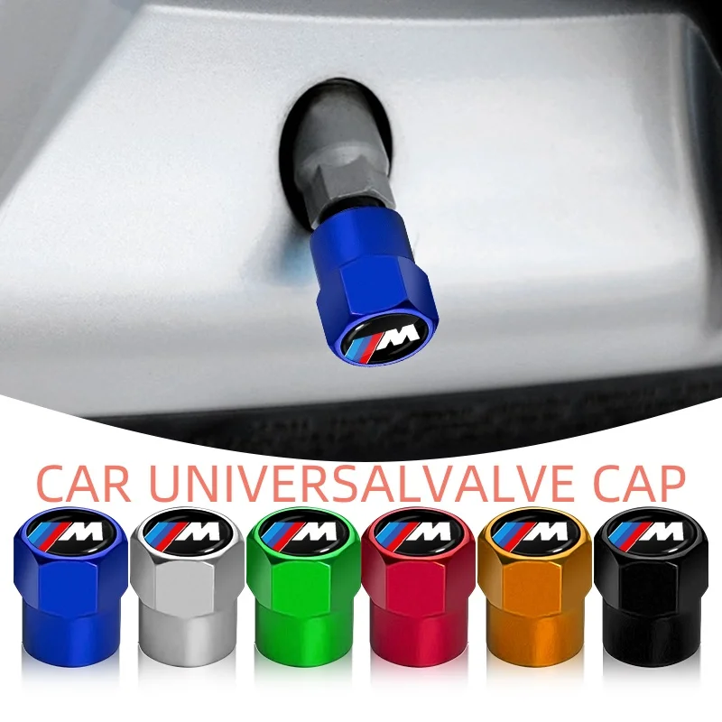 4pcs car wheel tire metal valve cover Defender decorative For BMW M F11, F07, F01, F02, F30, F34 35 36 GT, E39, E46, E90,  E60