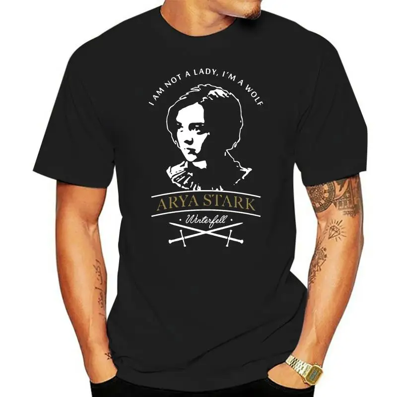 I Am Not A Lady Arya Stark Tshirt Winterfell Men'S T Shirt Size S - 3Xl Cool Tops Tee Shirt