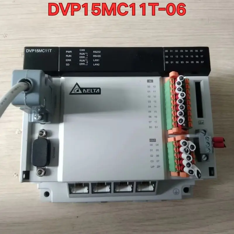 

Second-hand PLC module DVP15MC11T-06 function test is normal