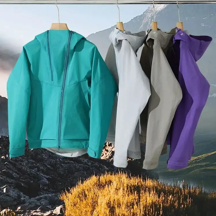 ex فضفاض صالح هارديل Jaet 3D الخياطة في الهواء الطلق يندبروف مقاوم للماء ألياف البوليستر طويل Sve مقنعين سستة إغلاق