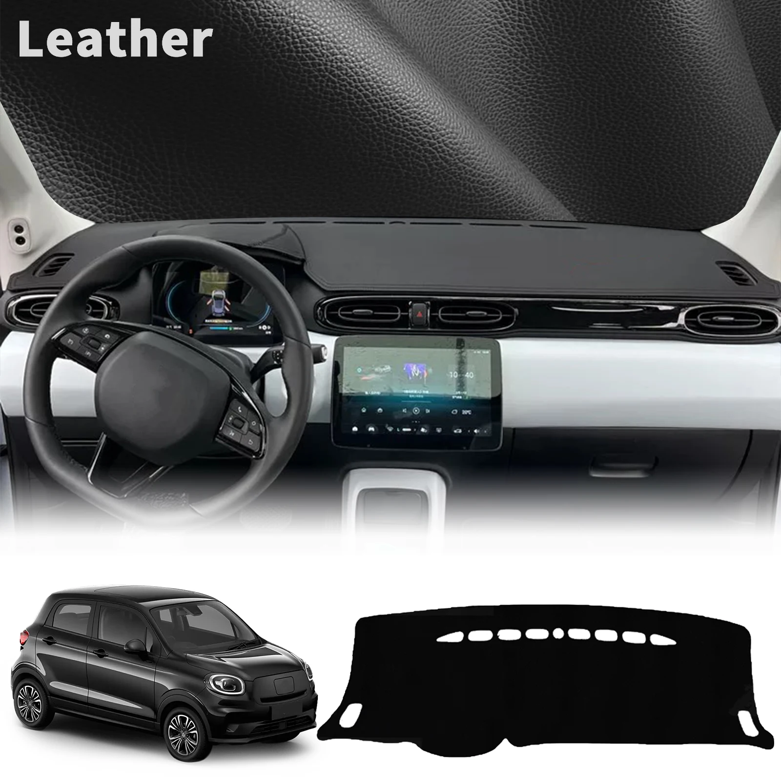 

fit for Leapmotor T03 NO LOGO Car Dashmat Dashboard Cover Pad DashMat Sunshade Protective Carpet Accessories