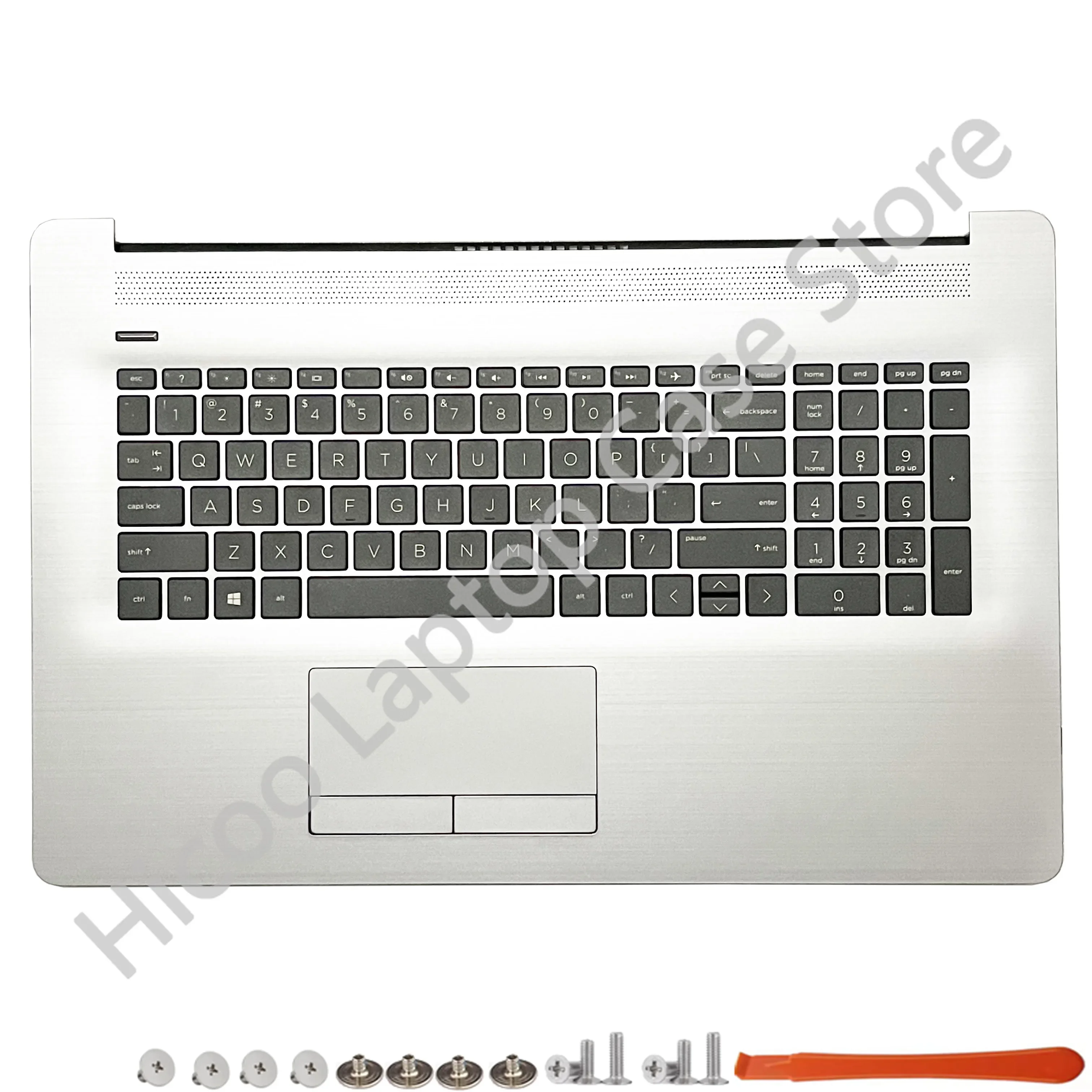 Imagem -05 - Tampa Traseira Lcd para Tela Lcd hp Probook 470 g7 Moldura Frontal Teclado Palmrest Laptop g7 L83728001 L83727-001 Novo