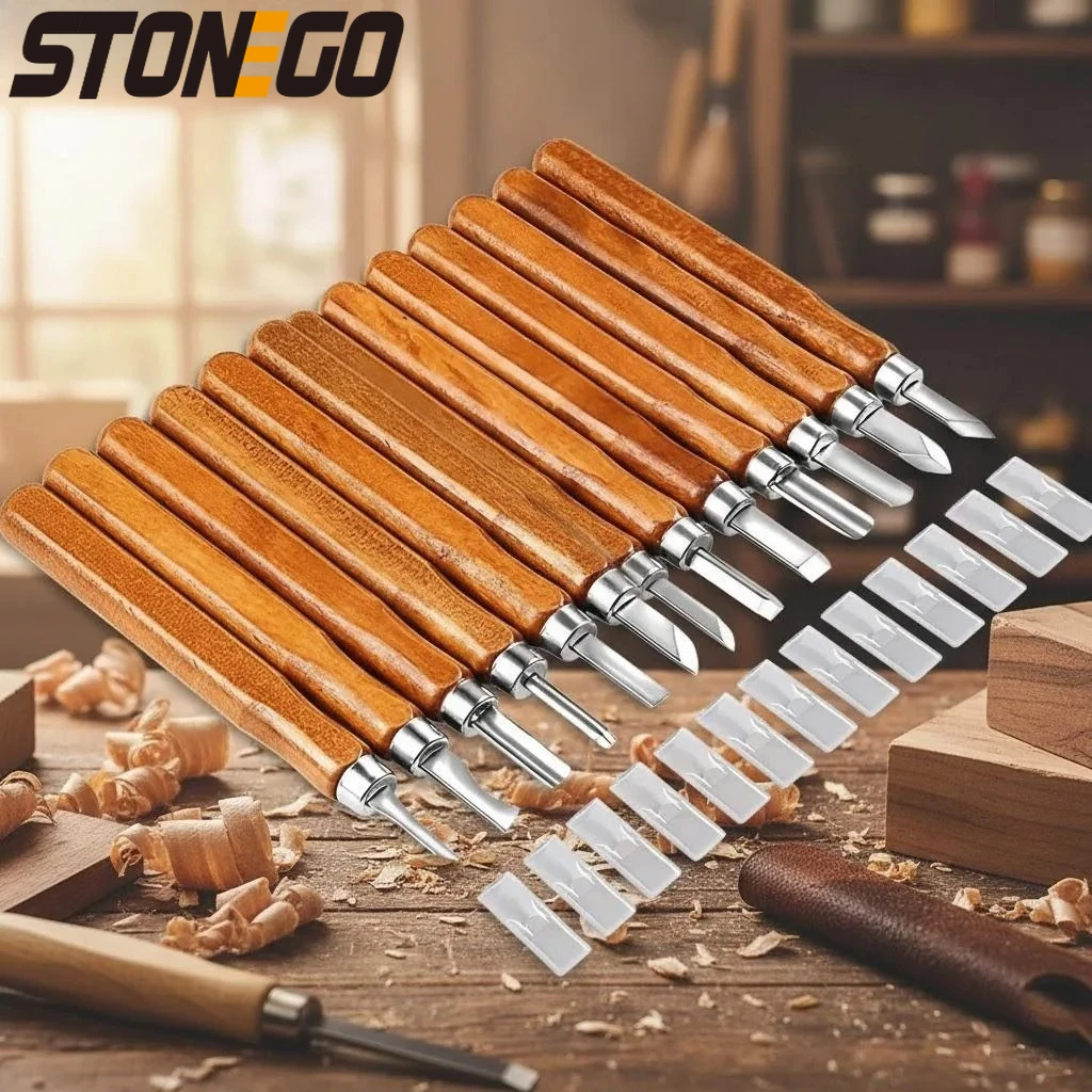 

Набор стамесок для резьбы по дереву, инструменты для гравировки, набор инструментов для рукоделия, комбинированный набор ручных инструментов