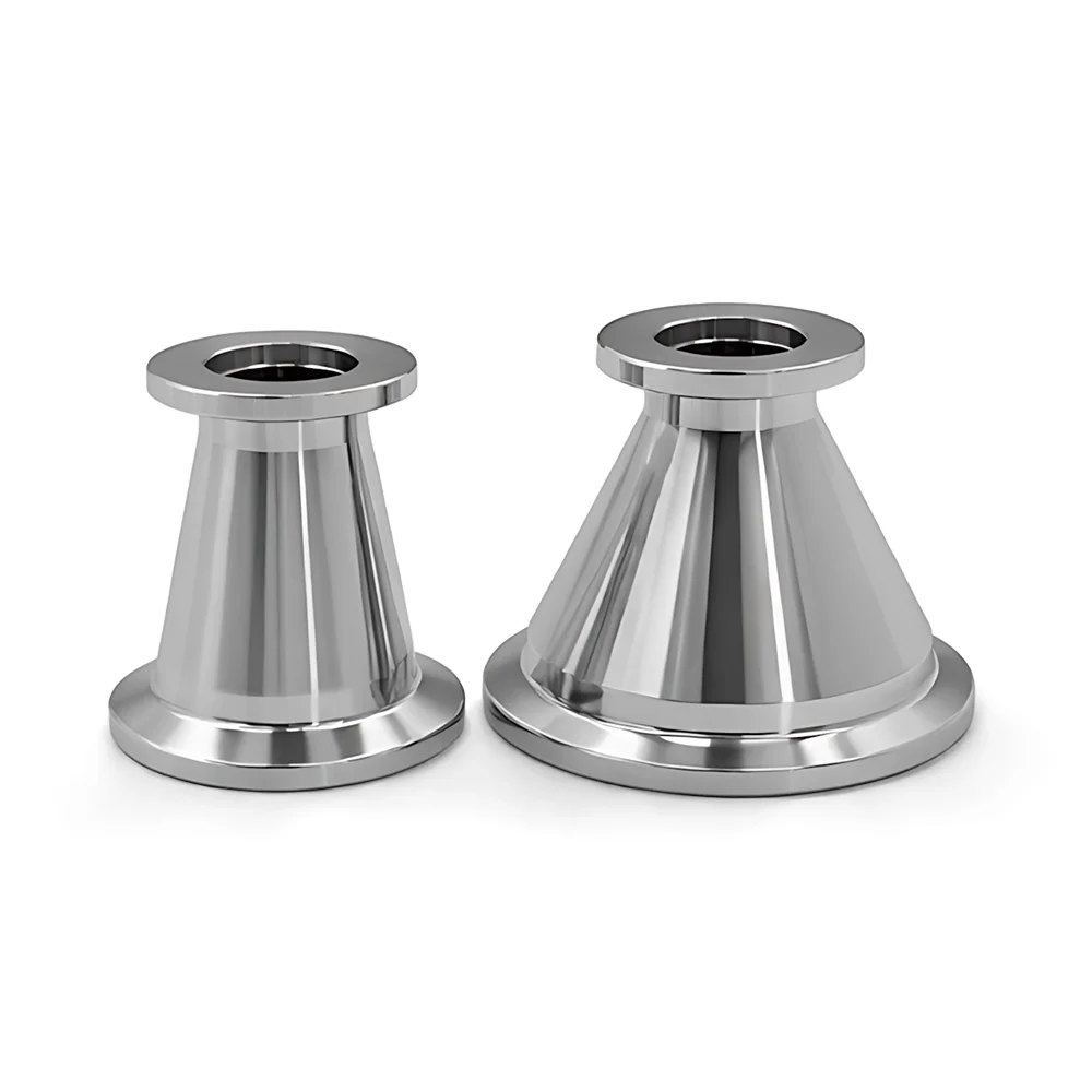 304 Edelstahl KF Vakuum-Reduzierstück, Schnellklemm-Reduzierkupplung KF10/KF16/KF25/KF40/KF50, Lebensmittelechter Vakuumrohradapter – Detail 5