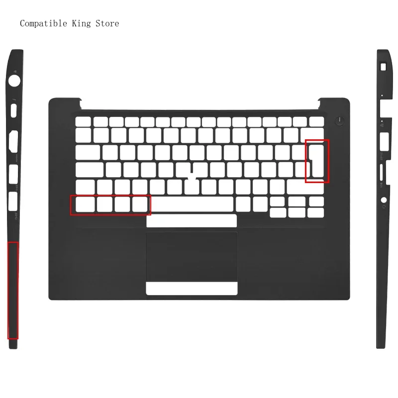 P For Latitude E7480 7480 E7490 7490 New Laptop LCD Back Cover/Front Bezel/Hinges/Palmrest/Bottom Case 0GRXR9 Non Touch
