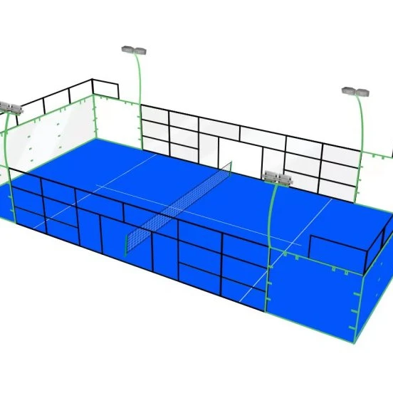 Why the Blue Outdoor Portable Panoramic Padel Court Base Is the Smart ...
