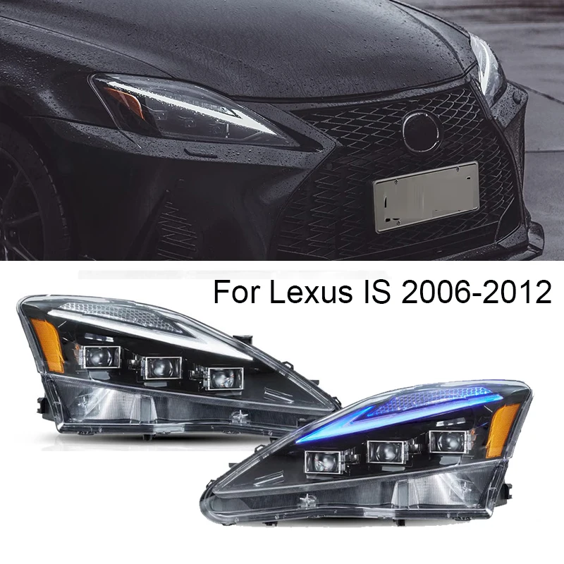 

Car Lamps Set for Lexus IS 2006-2012 IS250 IS350 ISF DRL LED Auto Styling Tail Lights and Headlights Assembly