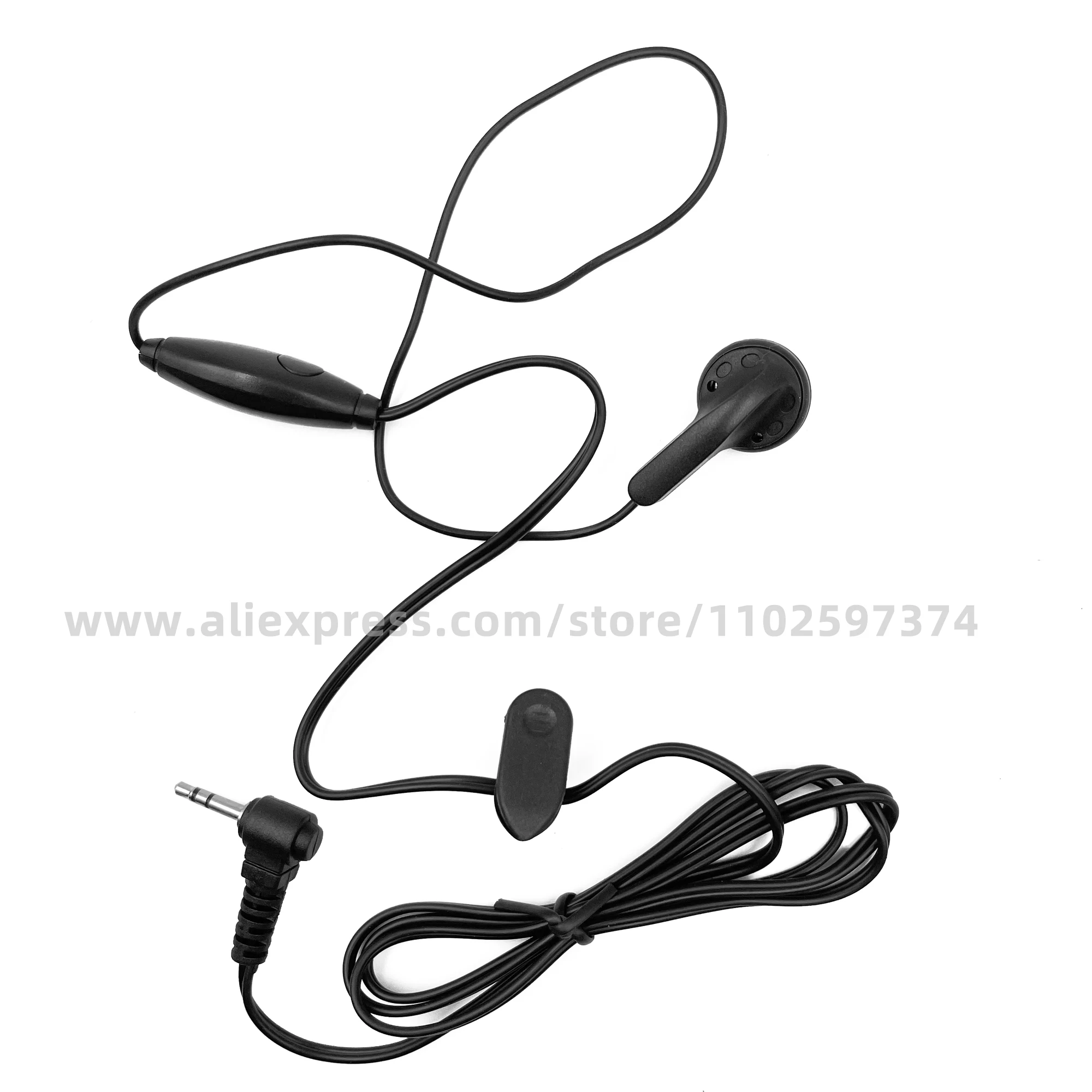 

2.5mm Earhook Earpiece Headset Mic for Motorola Talkabout TLKR T5 T7 T80 T5720 T5428 FR50 FR60 T5820 T6200 Walkie Talkie Radio