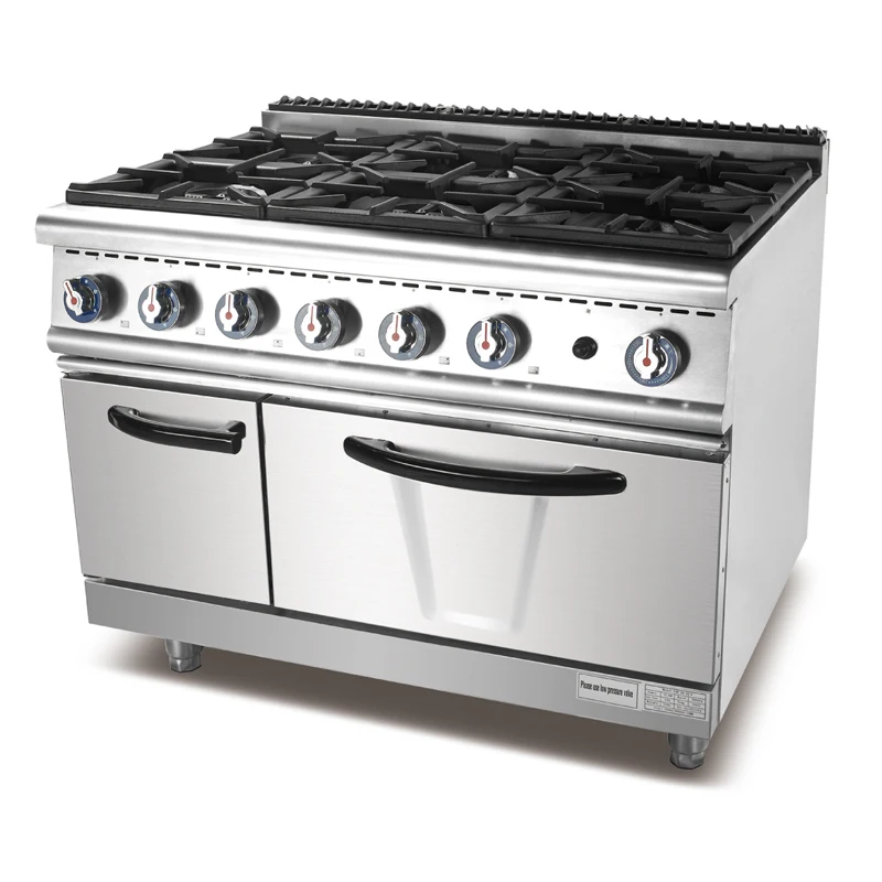 Six Burner Electric Range Stove 1