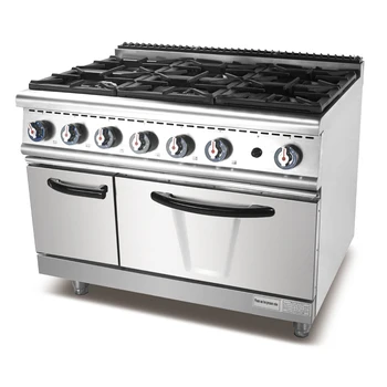 Six Burner Electric Range Stove 1