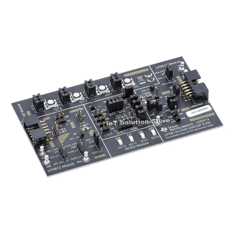 LP5813-12WCSPEVM LP5813/LP5812 evaluation module for 4 x 3 LED matrix driver with auto animation control