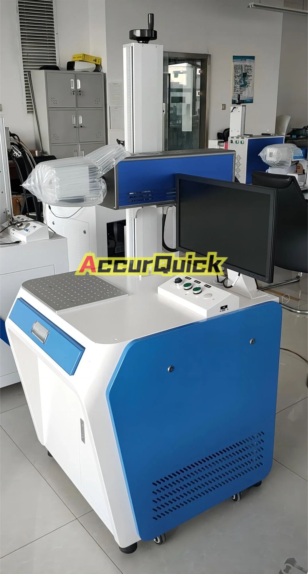 

Fiber Laser Marking Machine 20W 30W 50W High Accuracy Laser Metal Engraving Machines with Fix table