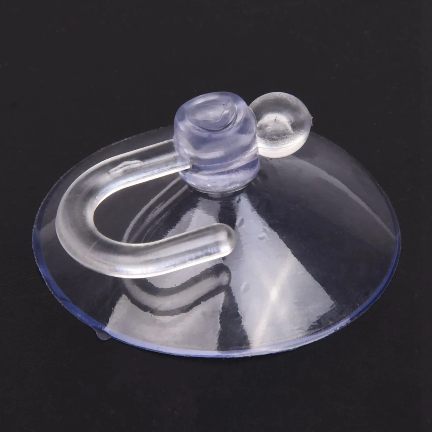 

A96I-PVC Plastic Suction Cup Hook 40Mm 24 Pcs Clear Blue