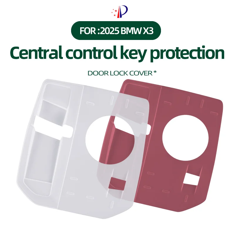 

Car Central Control Panel Silicone Storage Box upgrade for BMW X3 G45 2025+ Auto Pad Fit Accessories Gear Shift Panel Styling