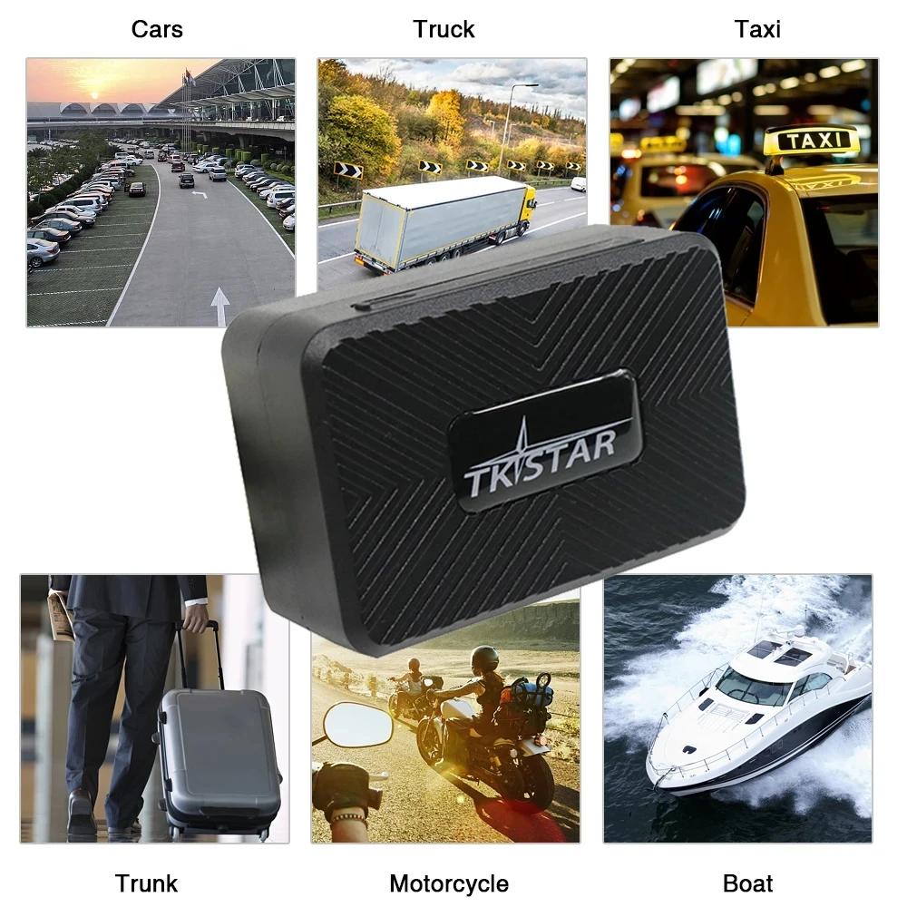 4G Mini GPS Tracker TKSTAR TK913 Strong Magnet GPRS Locator Car Vehicle Auto Voice Monitor Realtime Tracking Free Web APP