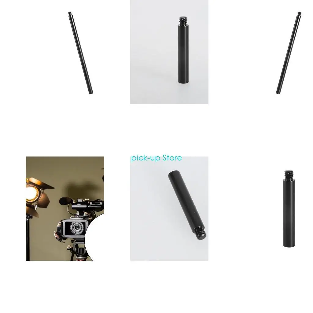 Vista extensión trípode preciso trípode Q5WA con postes extensión trípode rosca tornillo 1/4 "para
