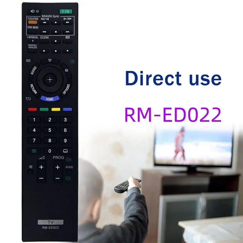 B04C-3X RM-ED022 Remote Control Suitable For Sony TV Remote Control RM-ED022 ED011 ED009 Remote Control