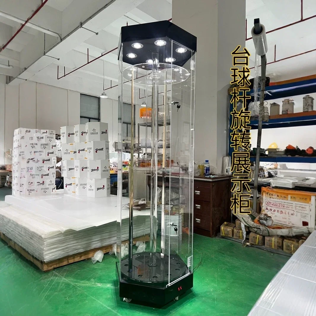 Cosmetics Jewelry Display Cabinet Acrylic Perfume Watch Accessories Display Stand Rotating
