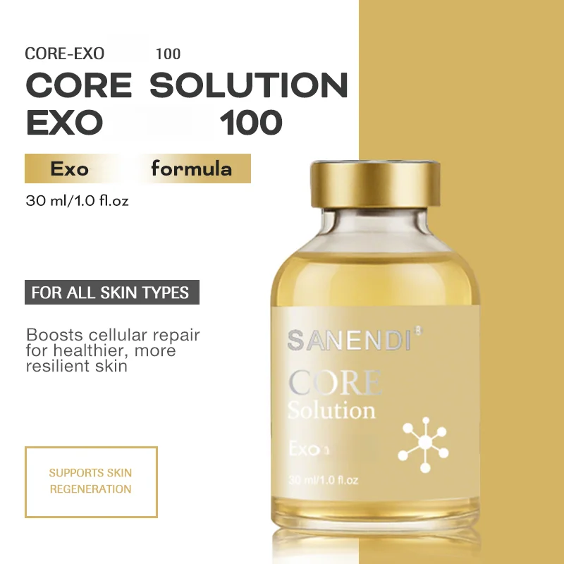 مصل الوجه الببتيد الاحترافي من سانندي مع حمض الهيالورونيك لتجديد البشرة وتحسين الملمس مع العناية بالخطوط الدقيقة