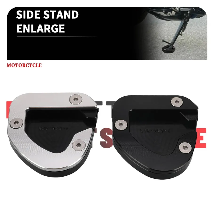 

For Suzuki GSF1250 GSF1250S Bandit GSF 1250 S BANDIT ABS 2007 2008 2009-2016 2015 2014 Kickstand Foot Side Stand Plate Enlarger