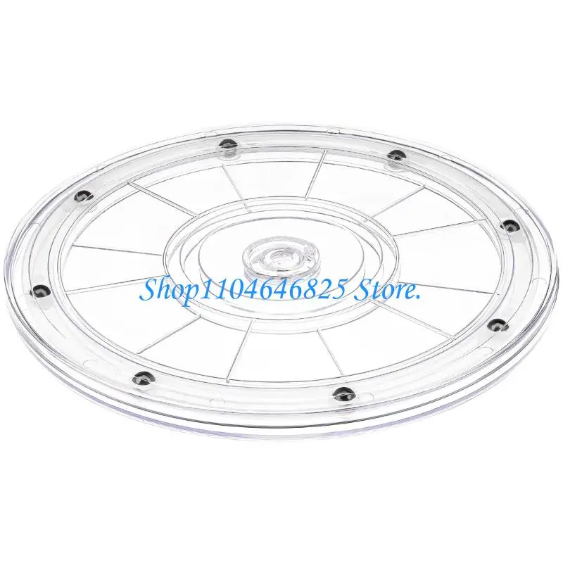 Lazy Susans Tray for Efficient Kitchen Use 360 Rotating Acrylic Display Stand