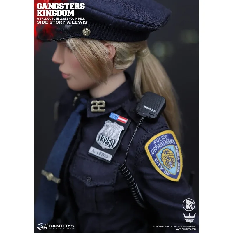 DAMTOYS Echte mobiele pop-serie Originele verhalen Anne Lewis, vrouwelijke politieagent 1/6 afgewerkt beweegbaar model Prachtig speelgoed