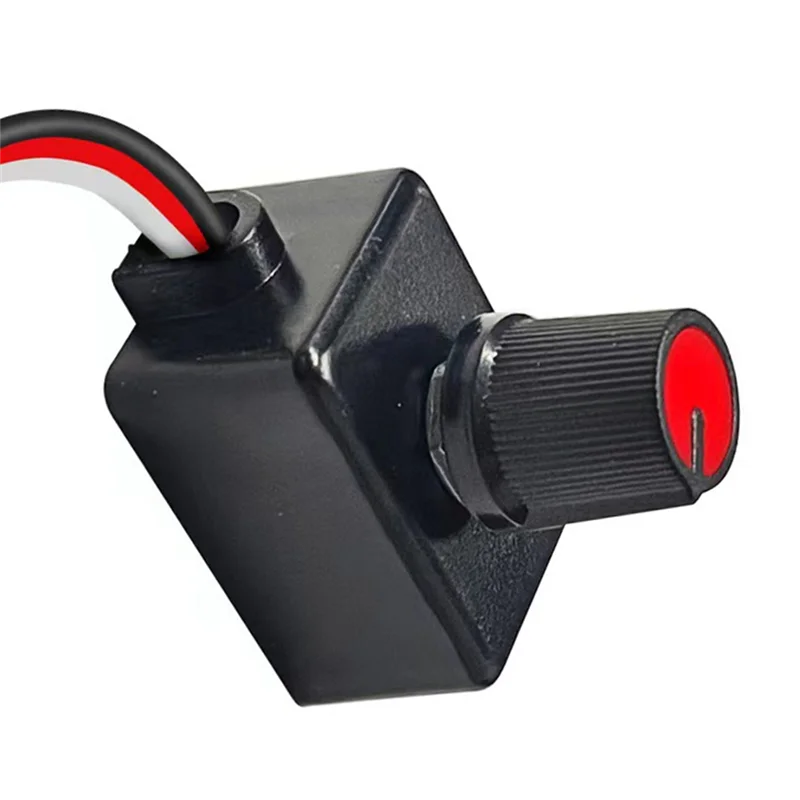 A19E-Universal Dimmer Switch 12-24V Low Voltage Light Strip Dimmer For LED RV Lights Interior, Truck Ceiling Lights Strip