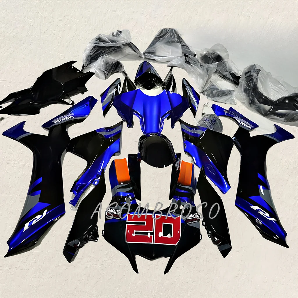 New ABS Plastic kit for YAMAHA YZF-R1 YZFR1  2020 2021 2022 2023 20 21 22 23 YZF R1 YZF1000 Motorcycle Fairings Set