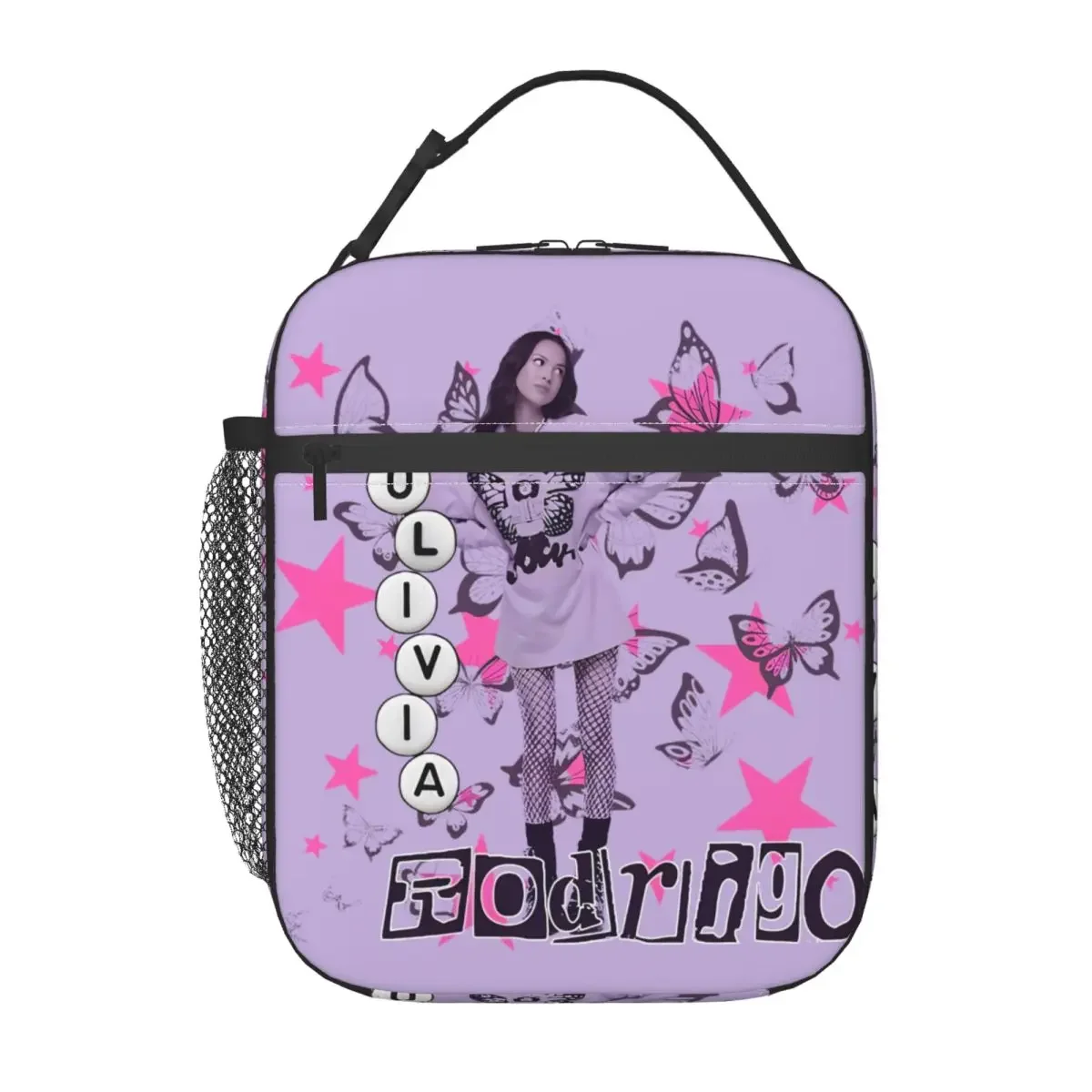 أوليفيا مصاص دماء رودريجوس الحامض الحراري معزول حقيبة الغداء لمكتب النجوم والفراشات المحمولة الغذاء حاوية الحقائب علب الاغذية