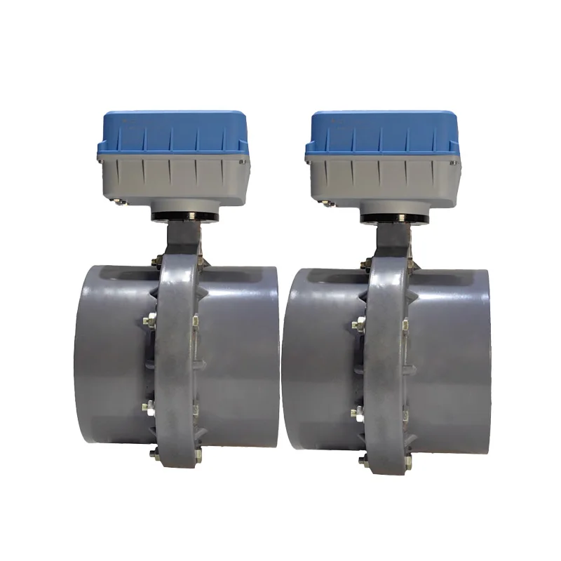 

Электрический шаровой кран из ПВХ, высокопроизводительный электрический водяной клапан из ПВХ