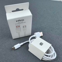 Original For Infinix Hot/Note 60 50 40 Pro+ 18W 33W 45W 68W Fast Charging Cable 6A 1M USB Type C Data Cord For Smart 8 9 Zero 30