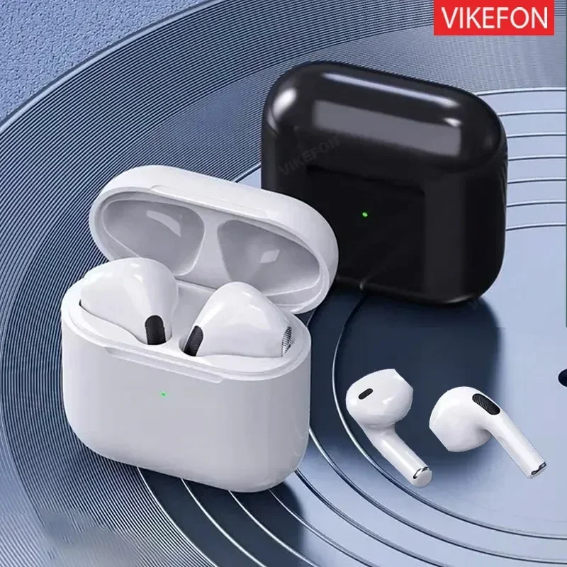 Pro 4 TWS Wireless Headphones Earphone Bluetooth Compatible 5.0 Waterproof Headset with Mic for iPhone Xiaomi Bluetooth Earbuds