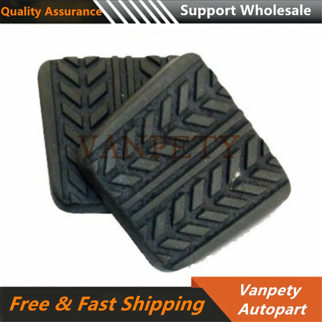 2X S083-43-028 S08343028 Brake Clutch Pedal Pad Cover for Mazda MX-3/6 RX-7 323 626 929 B-Series MPV for Ford Escort 1989-2003