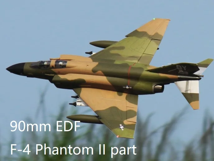 Freewing 90mm EDF Jet RC Airplane F-4C/D F-4 Phantom II Repair Part DIY Spare Parts  Nose or Main Retractable Landing Gear